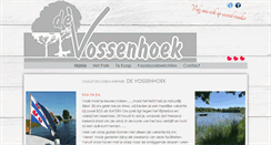 Desktop Screenshot of campingdevossenhoek.nl